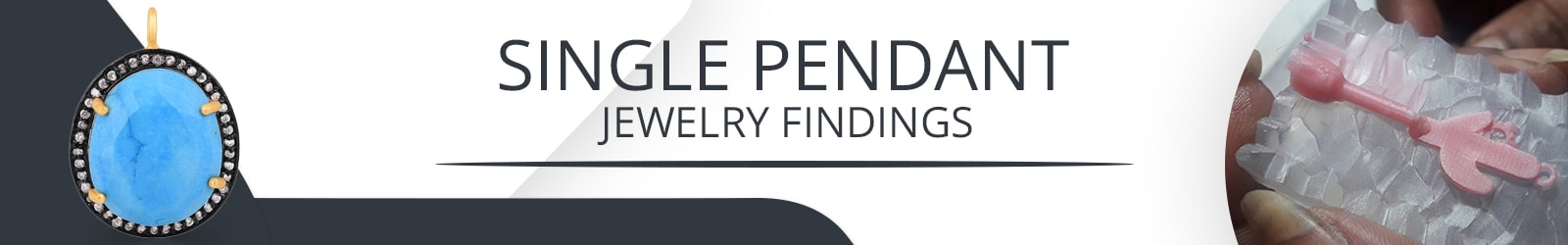 Single Pendant Jewelry Findings